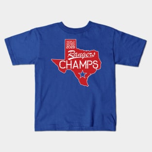 Texas - World Series Champions Kids T-Shirt